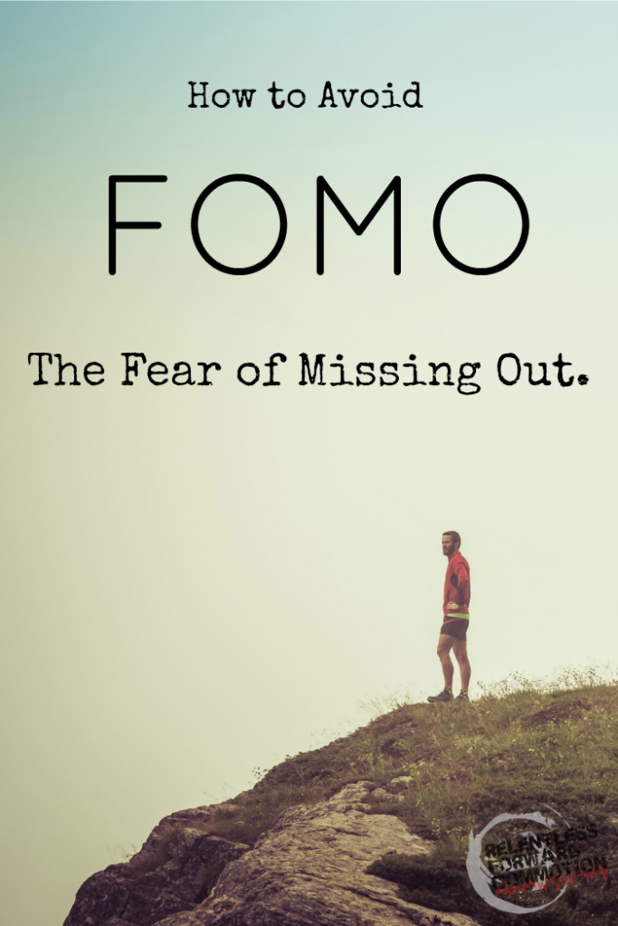 How to Avoid FOMO : The Fear of Missing Out