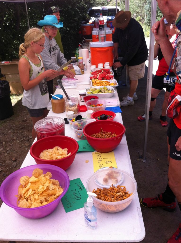 Ultramarathon Aid station