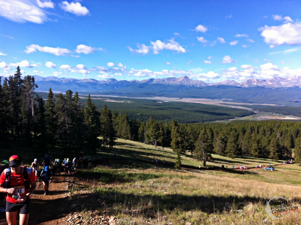 Leadville climb mountains