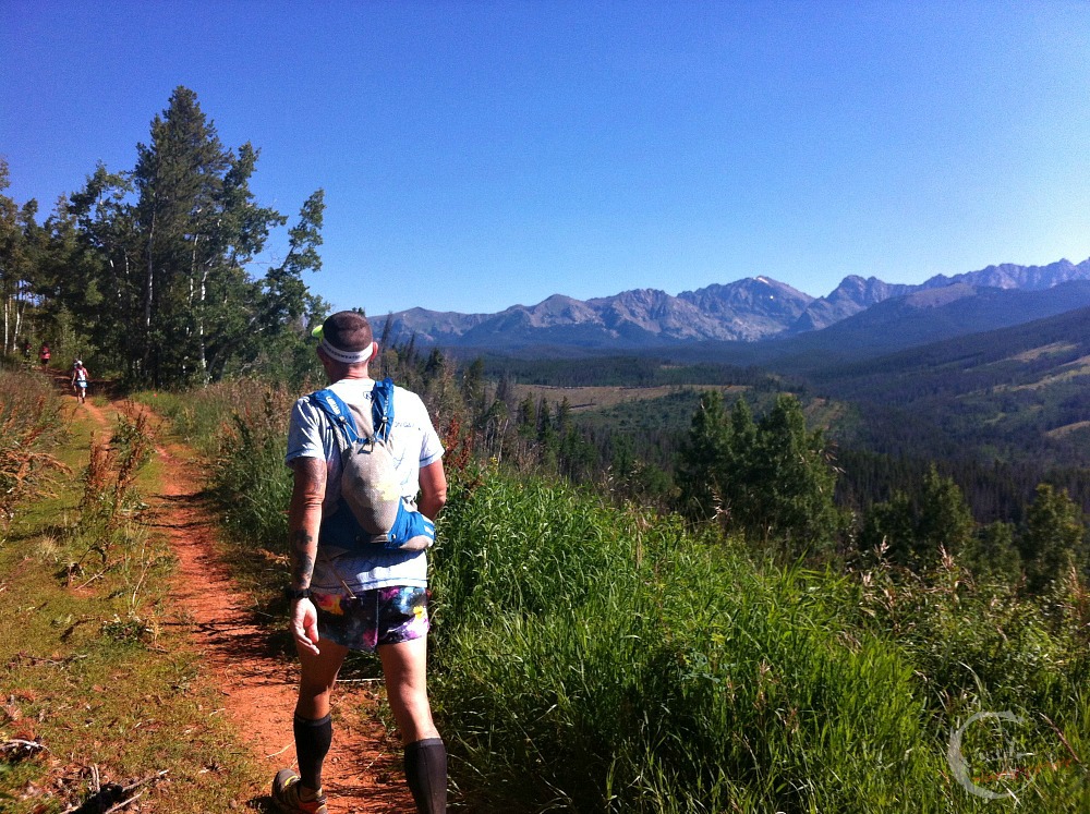 Stage 6 TransRockies Run climb