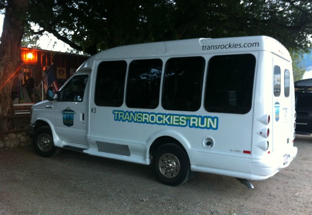 TransRockies Run Shuttle