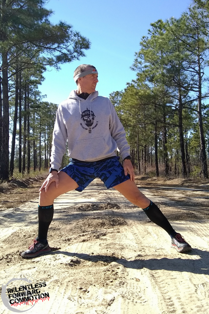 Standing Adductor Stretch (inner thigh)
