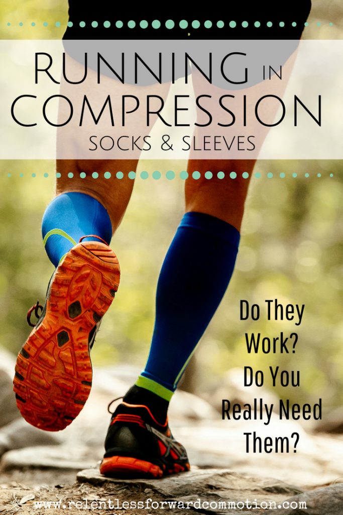 Running in compression socks