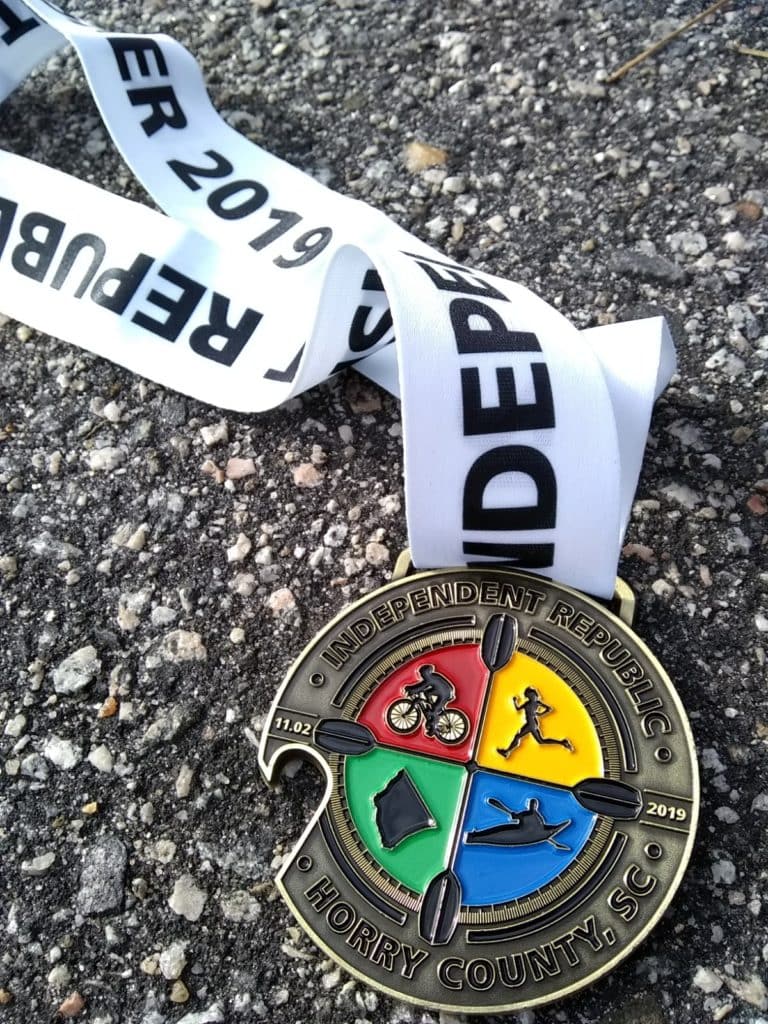 Independent Republic Adventure Race  medal