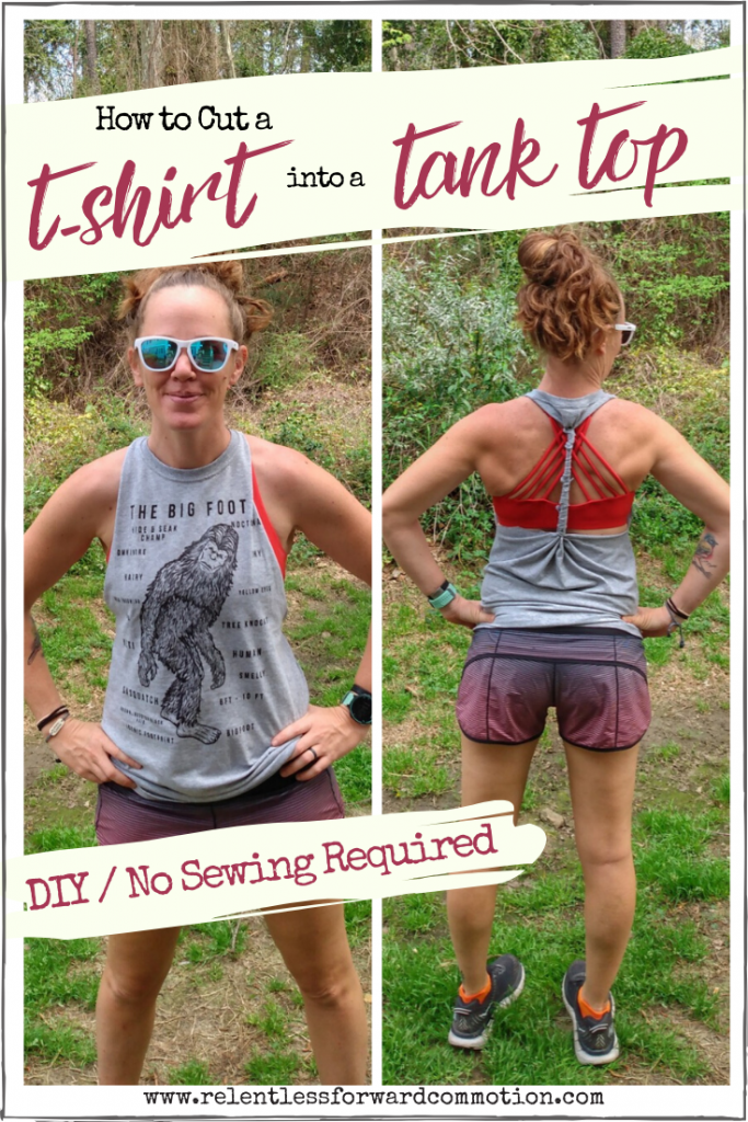 tshirt tank top diy