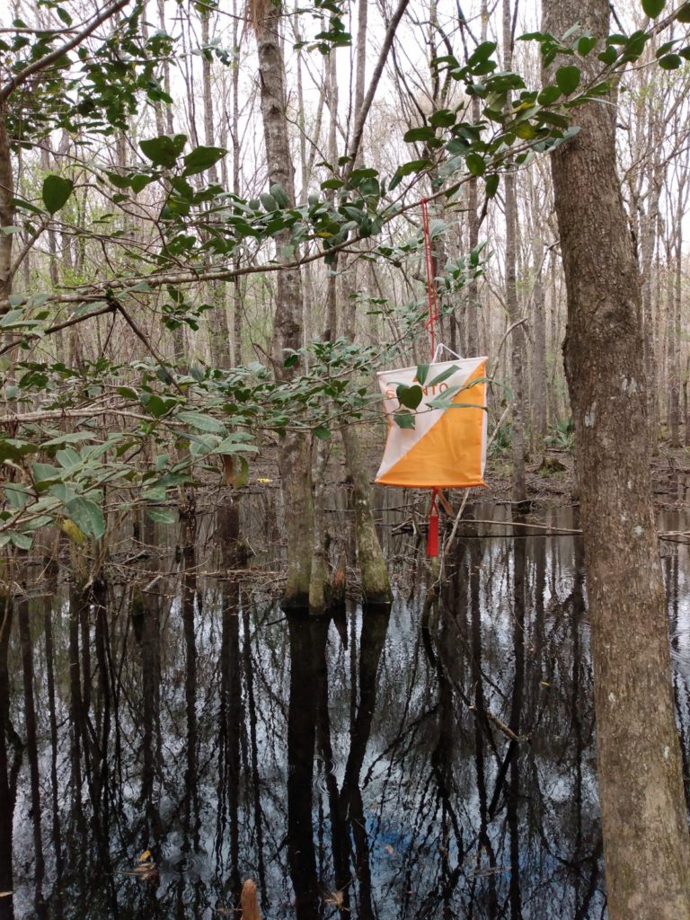 Adventure Racing check point orienteering flag