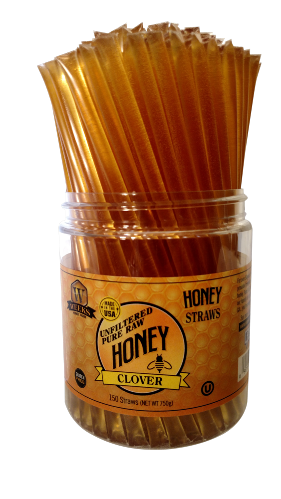 Weeks Honey Straws