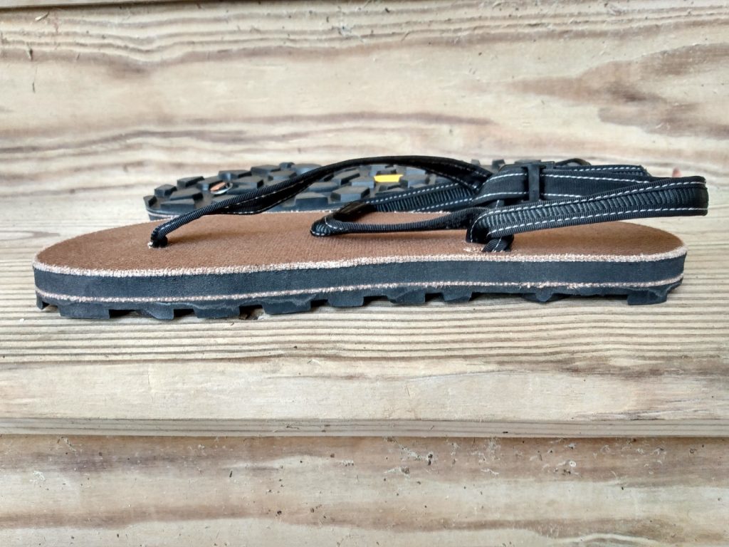 medial view of Earth Runner's Cadence Adventure Sandals
