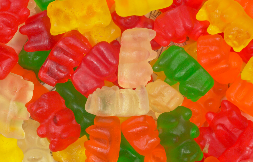 Gummy bears and other gummy candies are Real Food Endurance Fuel Alternatives