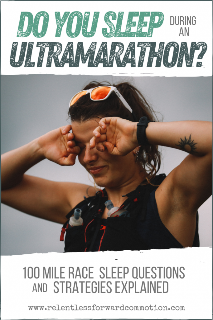 Do mid ultramarathon naps actually work? Should you sleep during a 100 mile race?  Ultra sleep strategies & effectiveness explained. 