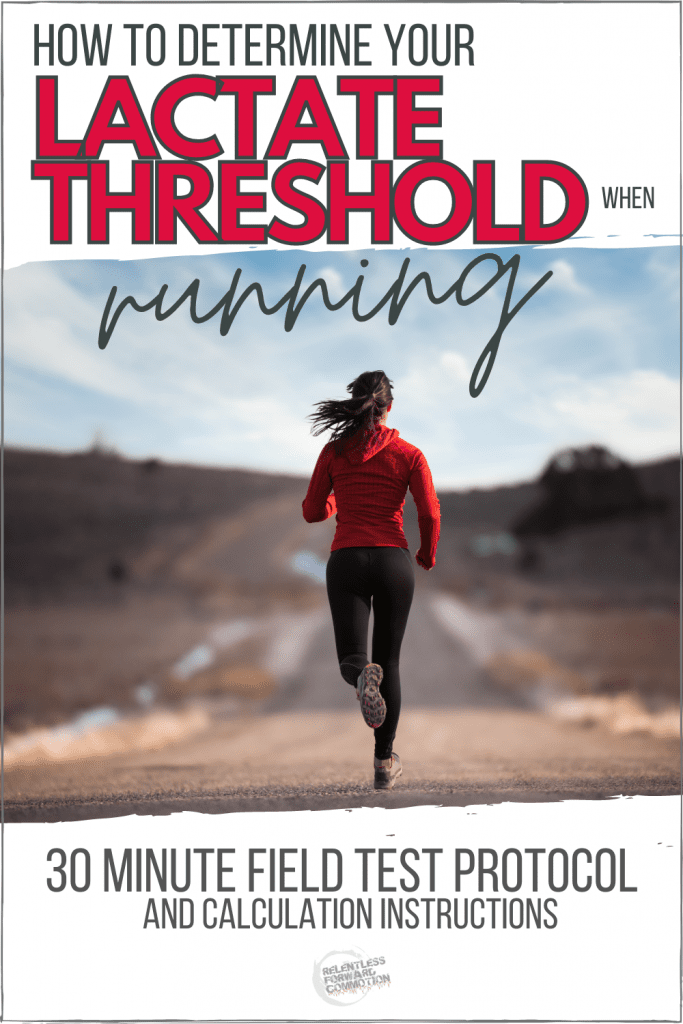 Running Lactate Threshold Test: 30 Minute Field Test Protocol