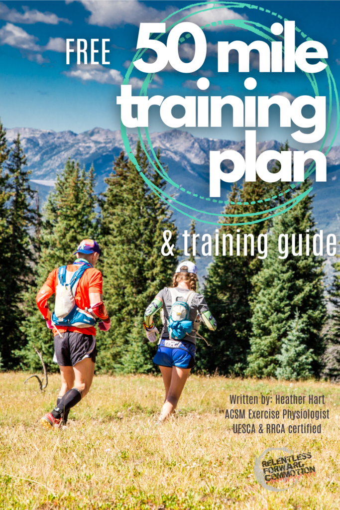 free 50 mile ultra running training plan