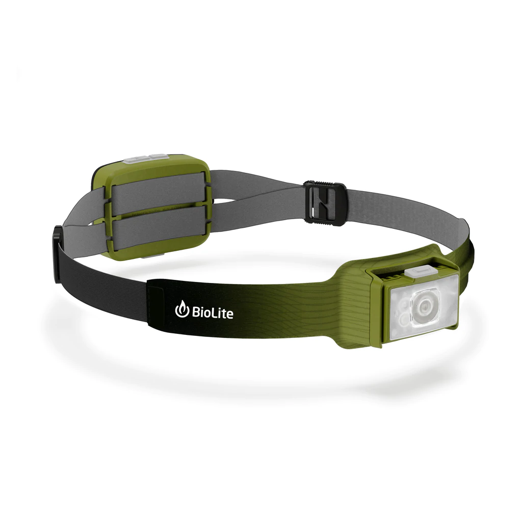 Image of the Biolite 750 headlamp used for trail and ultrarunning