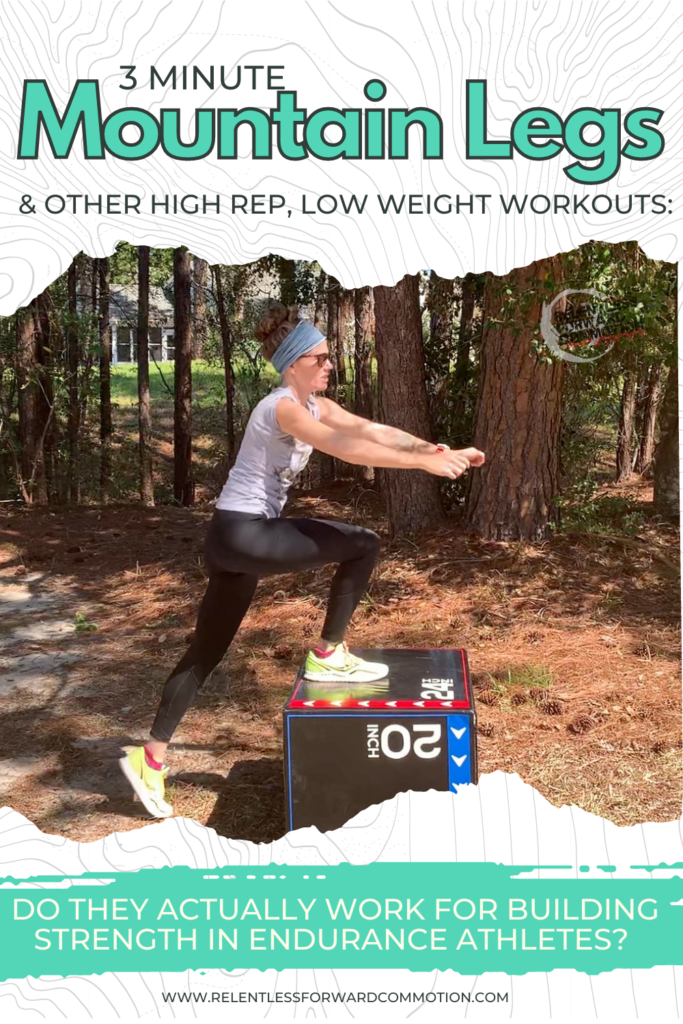 Does the 3 Minute Mountain Legs Workout for Runners Work?