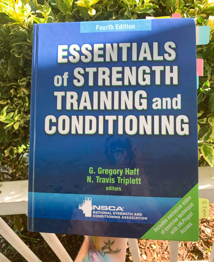 NSCA Essentials of Strength Training and Conditioning 4th edition textbook