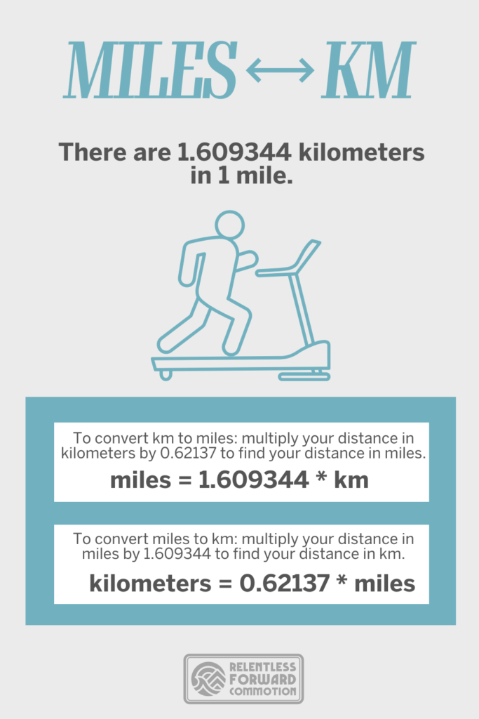 How to convert running distances miles to kilometers and converting kilometers to miles 
