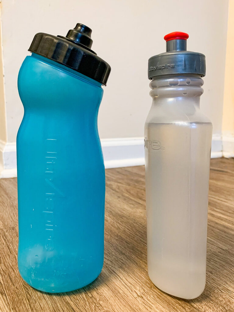 UltrAspire UltraFLask 550 compared to the Human 20 2.0 bottle